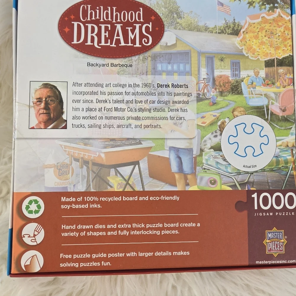 Masterpieces Backyard Barbecue Puzzle 1000 Pieces